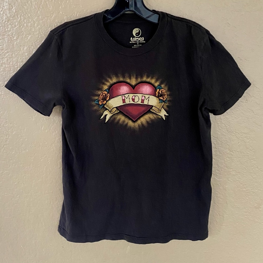 Lucky brand MOM T-shirt kids size or small adult